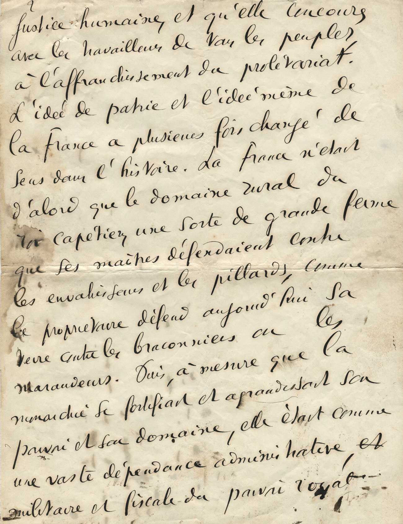 Lettre administrative Chorale Musicalis - Jean Jaurès