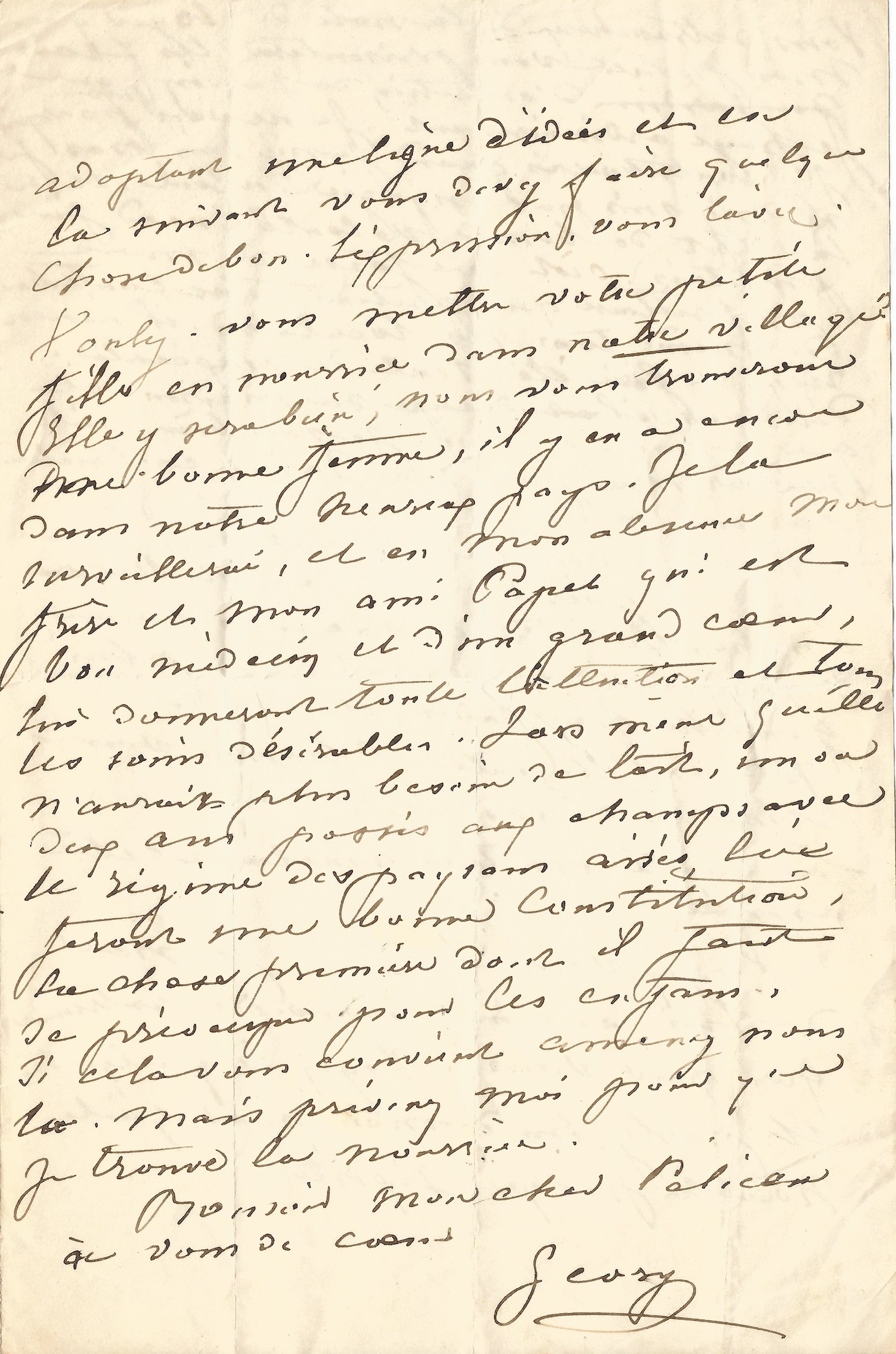 lettre georges sand