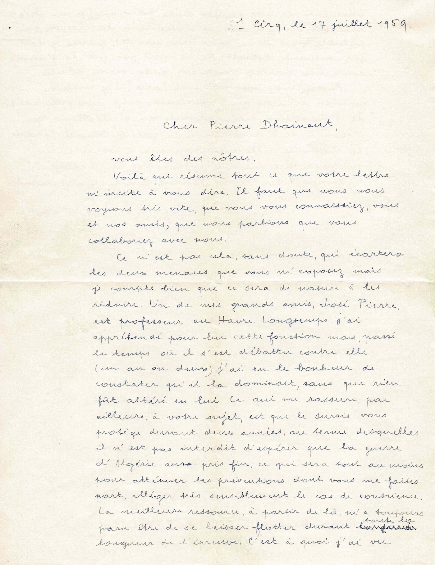 André BRETON prépare l’exposition internationale du surréalisme. EROS.
