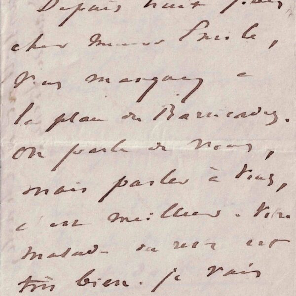 Victor HUGO retourne à Hauteville-House : « Le travail me bat le rappel. »