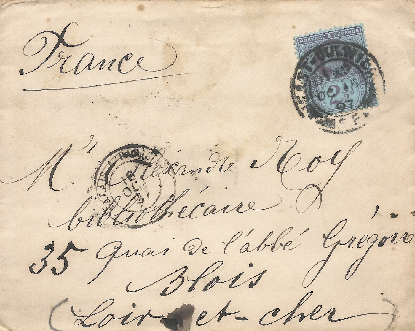 Louise MICHEL - Lettre autographe signée au camarade Alexandre Roy. – Image 4