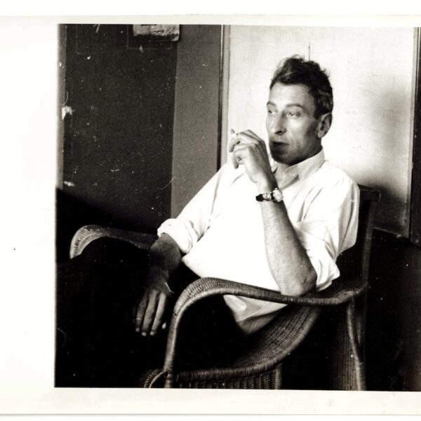 Nicolas de STAËL - Photographie originale par Denise Colomb. 1954.