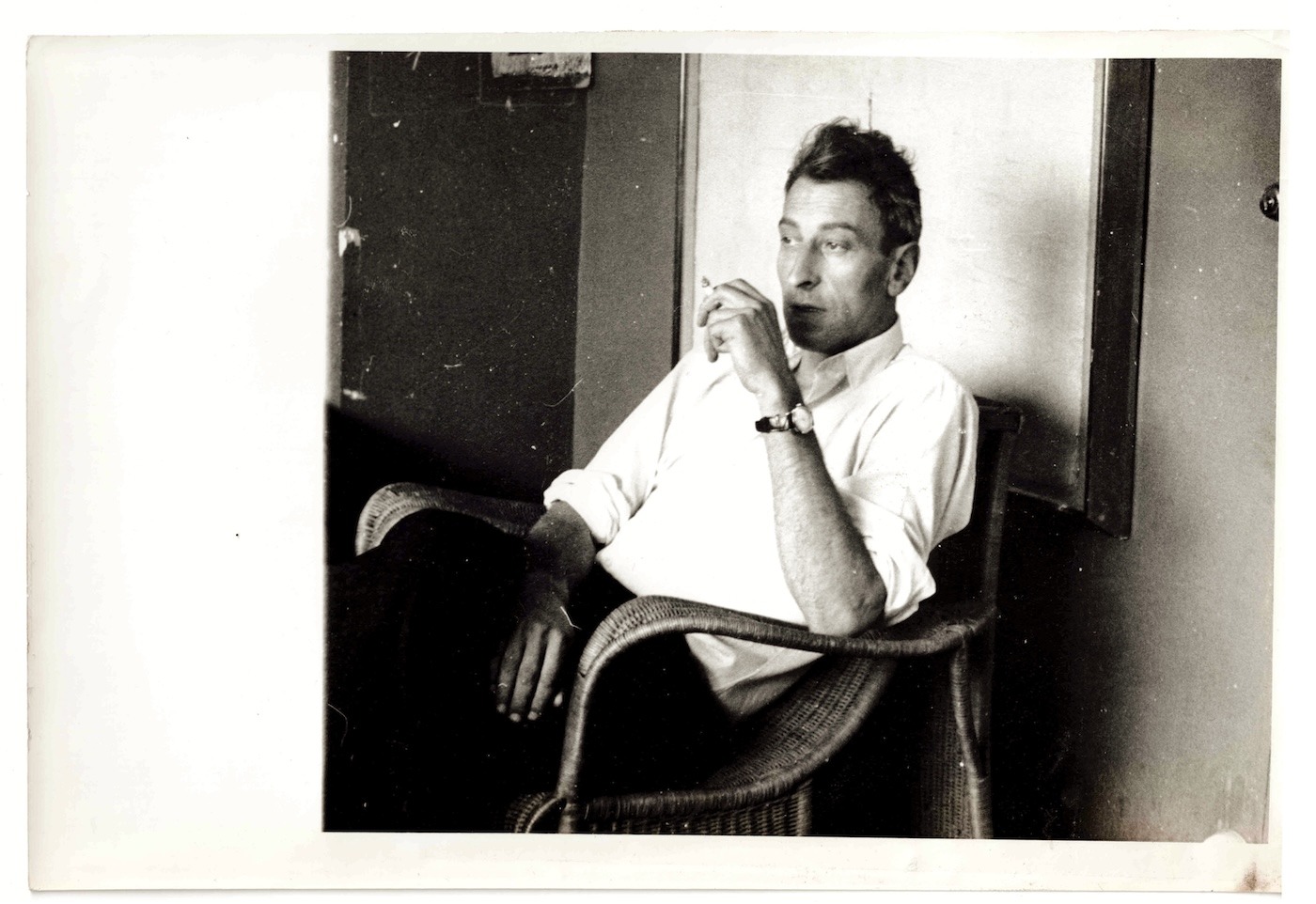 Nicolas de STAËL - Photographie originale signée par Denise Colomb.