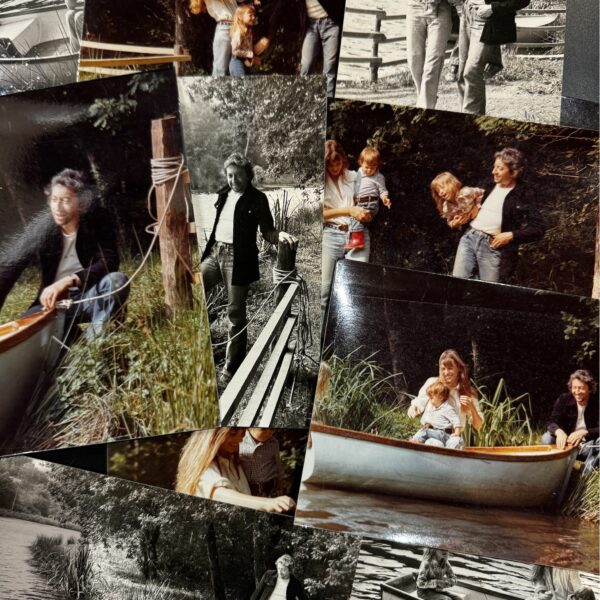 Serge GAINSBOURG & Jane BIRKIN - 12 clichés inédits avec dédicace. 1973.