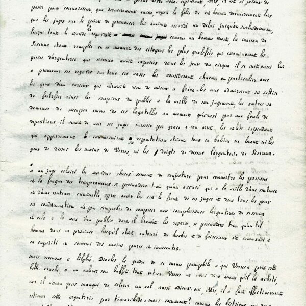 Camille DESMOULINS - Prezioso manoscritto autografo di 45 pagine.