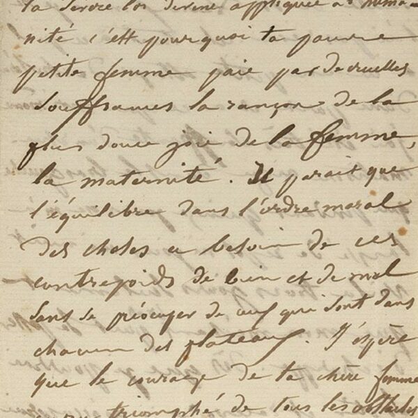 Juliette DROUET und das Buch von der Frau ihres Geliebten, Adèle Foucher-Hugo.