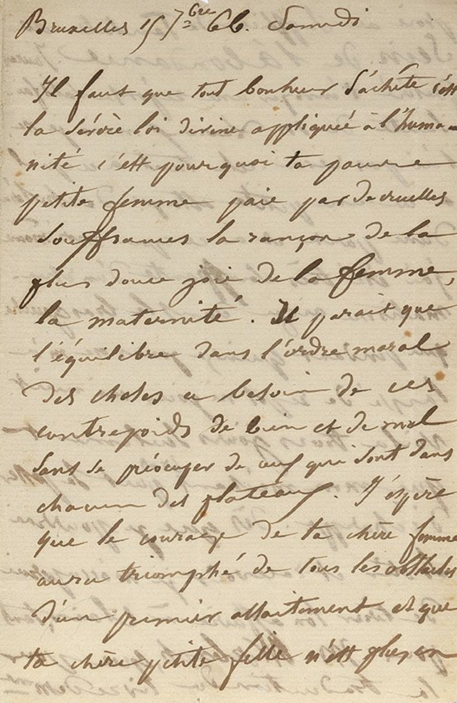 Juliette DROUET und das Buch von der Frau ihres Geliebten, Adèle Foucher-Hugo.