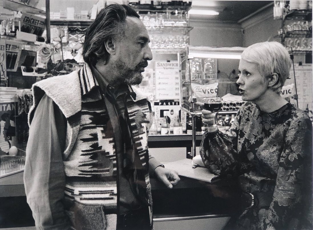 Romain GARY &amp; Jean SEBERG al bar di Rue du Bac. 1971.
