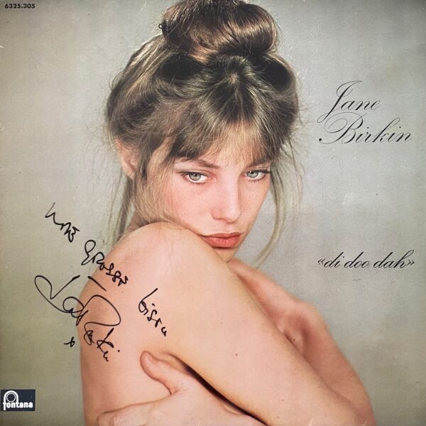 Jane BIRKIN - Album 33 tours signé – "Di doo dah". 1979