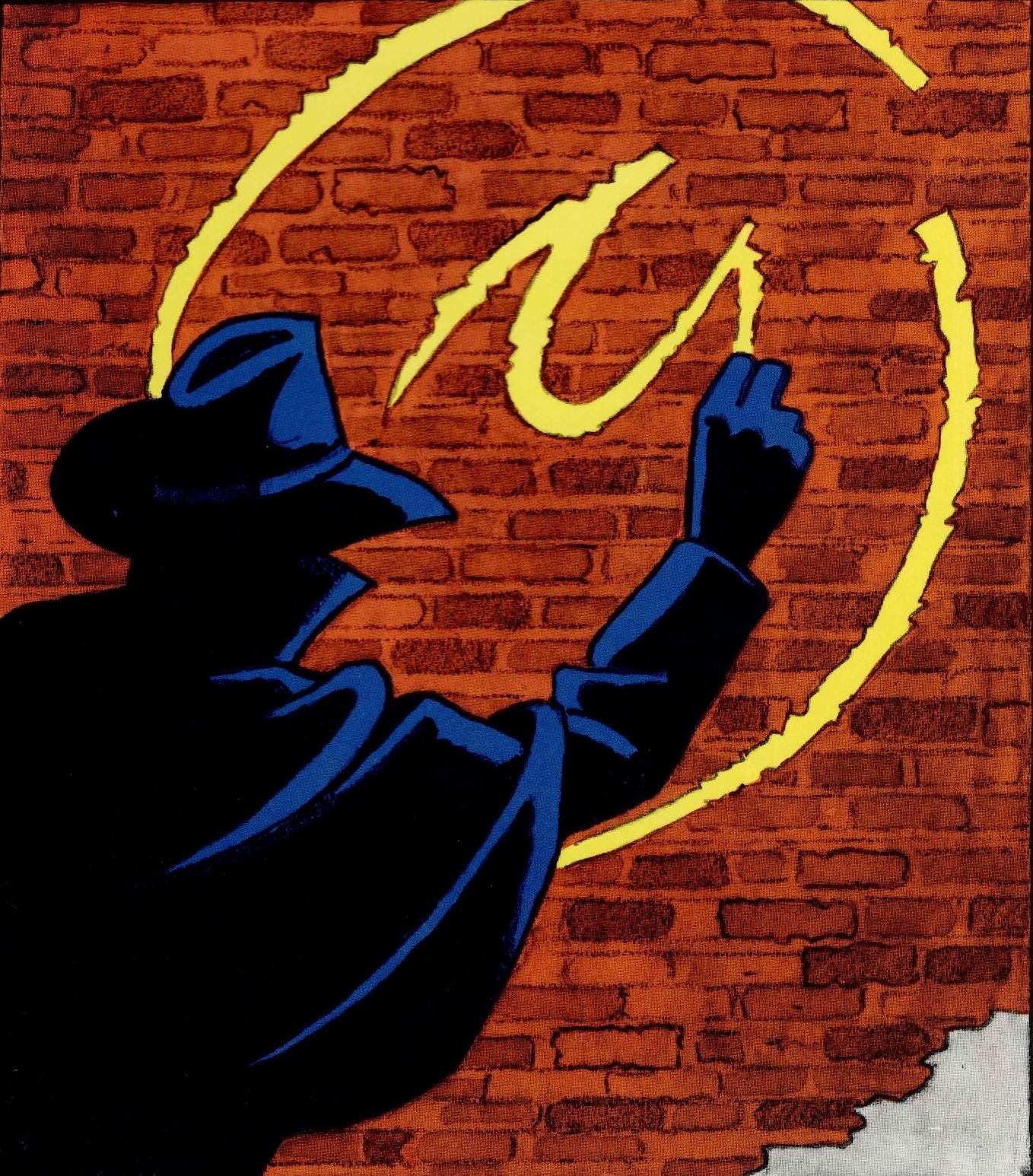 Edgar P. Jacobs invia gli auguri del marchio Yellow Mark, oltre ai propri.