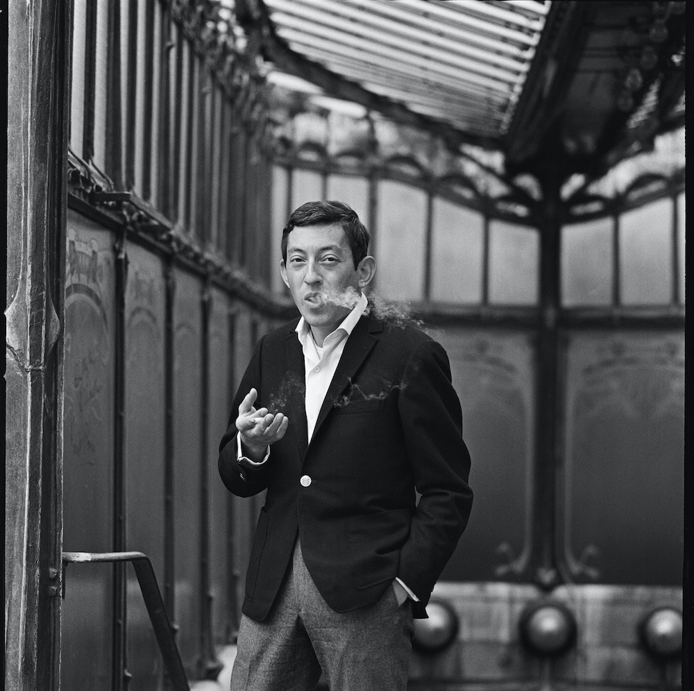 Ungesehener Serge Gainsbourg: vor dem U-Bahn-Eingang zu seinem „Confidentiel“