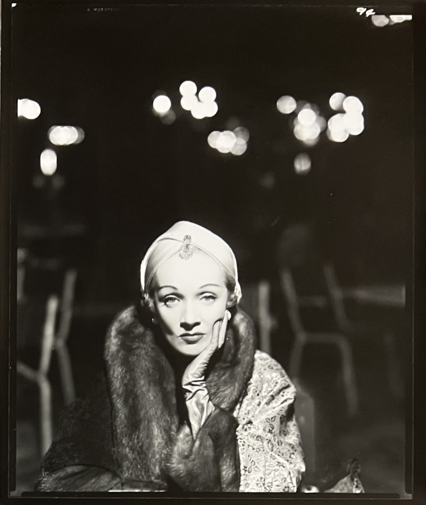 Marlène DIETRICH - Photographie originale par Richard AVEDON. 1955.