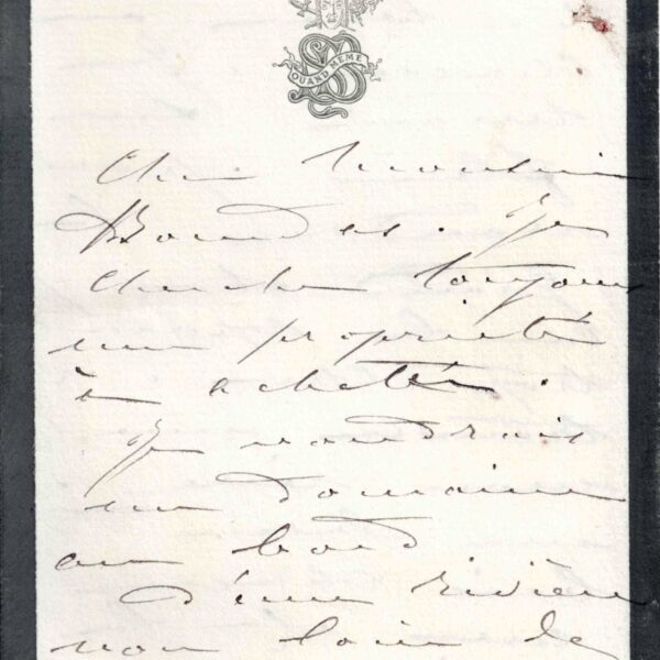 Sarah BERNHARDT, amoureuse de la Bretagne, cherche une demeure.