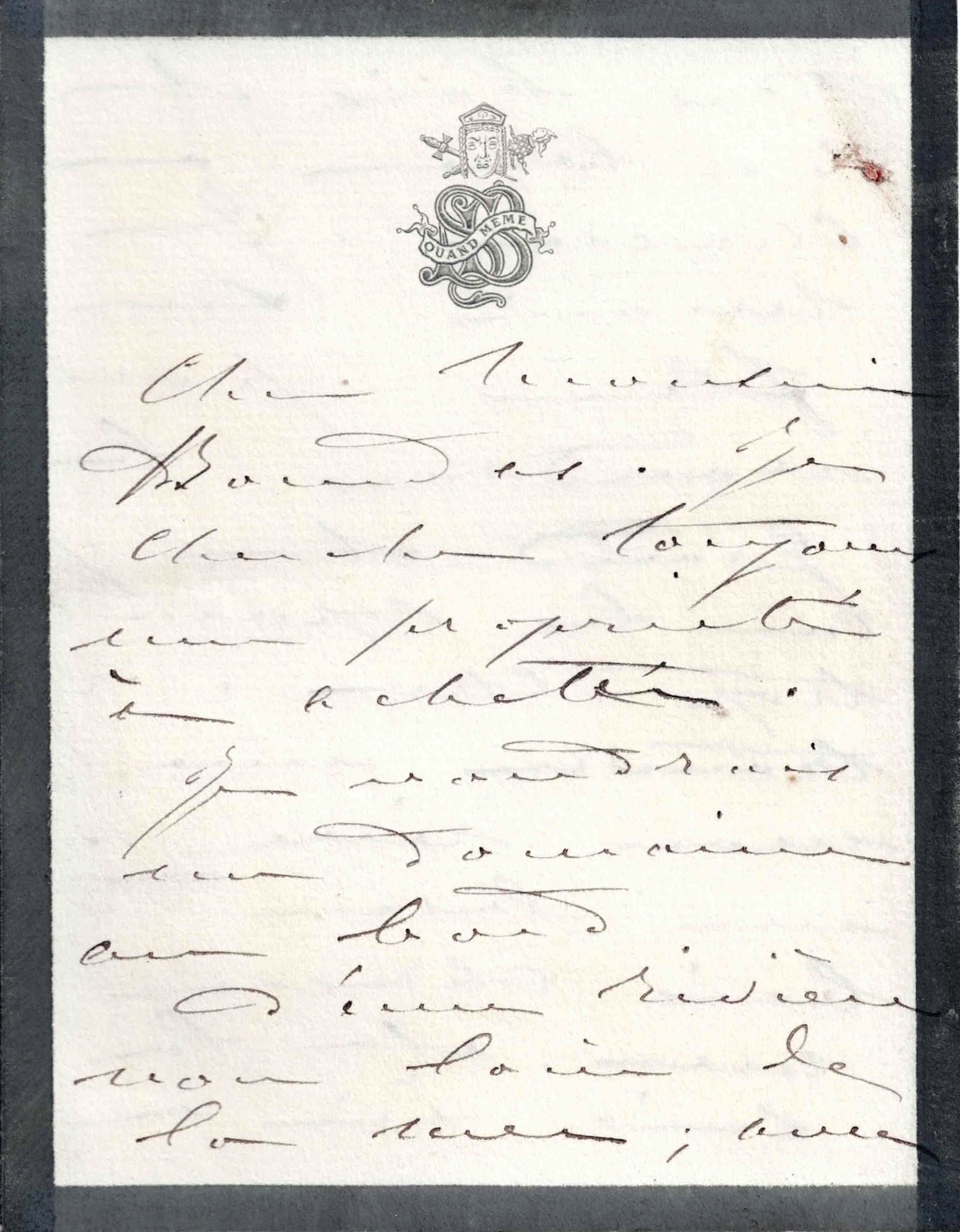 Sarah BERNHARDT, verliebt in Brittany, sucht ein Zuhause.