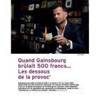 Serge Gainsbourg, die Flamme des Skandals, MAg2Lyon, 03 ¤ 24 (1)-1 Exemplar